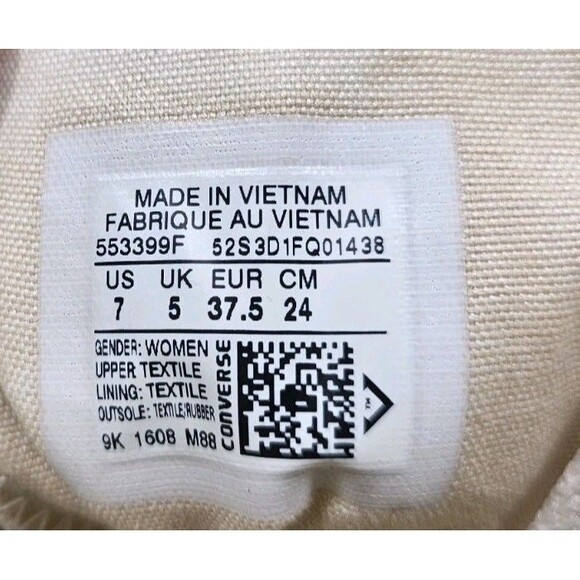 Converse Chuck Taylor All Star Cheetah Hi Top Shoes Womens Size 7 553399F - Picture 11 of 12